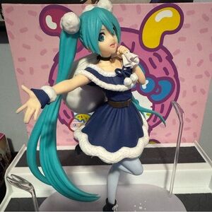 Vocaloid Hatsune Miku (Christmas 2020 Blue Ver.) Super Premium Figure
